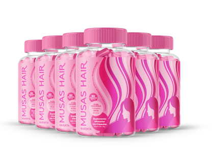 Musas Hair - 6 Potes
